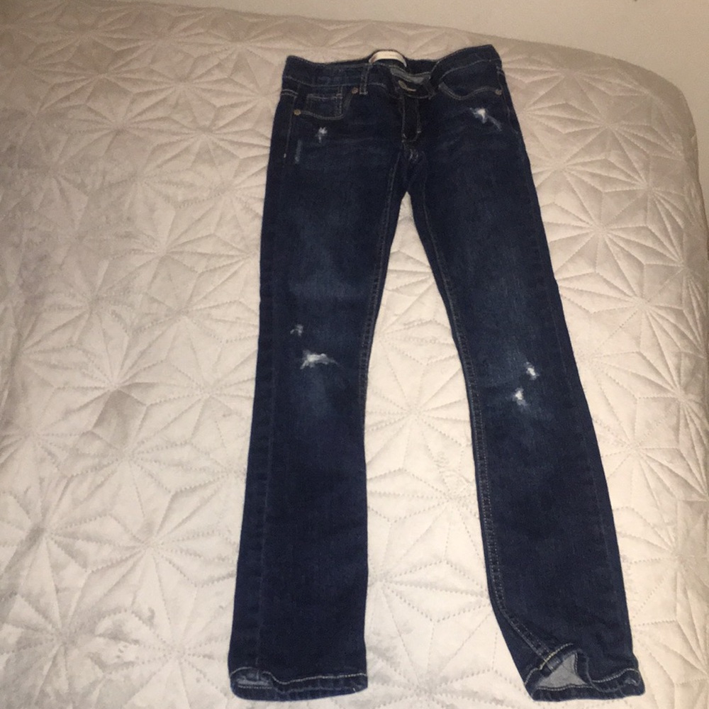 Ripped tight kids jeans